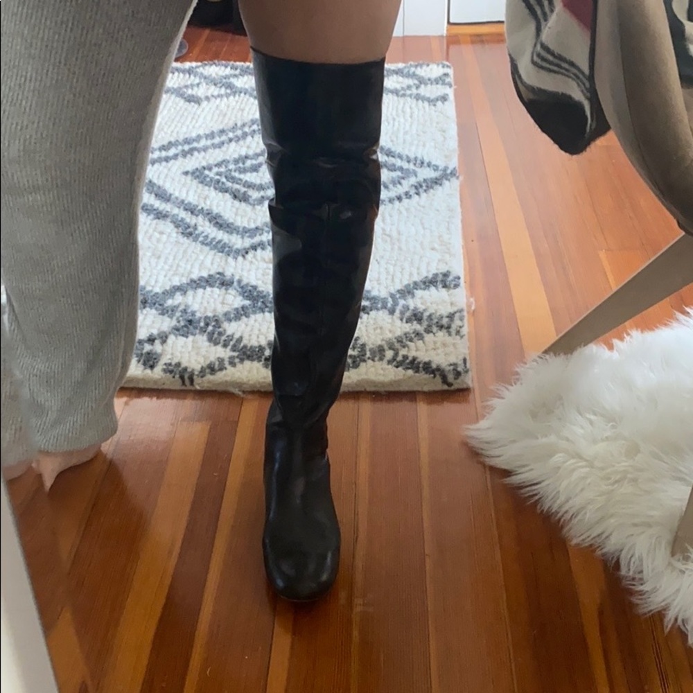 OTK Vera Wang Genuine Leather Boots